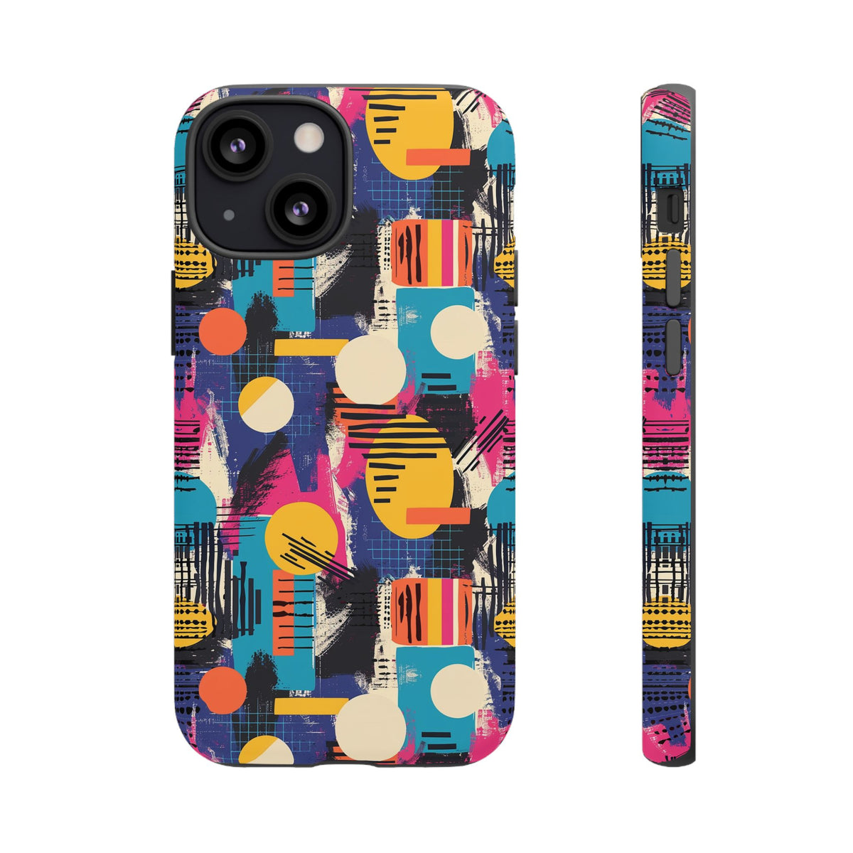 Retro 80s Seamless Phone Case – Vintage Style Meets Modern Protection 153