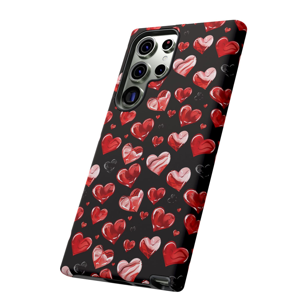 Heart Pattern Phone Case – Stylish & Loving Design for Your Device 365