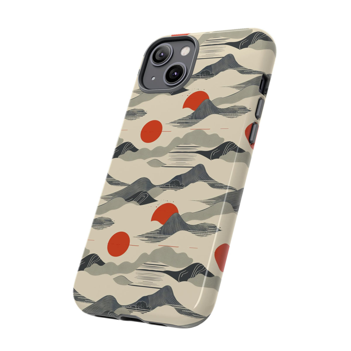 Japanese Pattern Phone Case – Elegant & Timeless Design for Your Phone 048