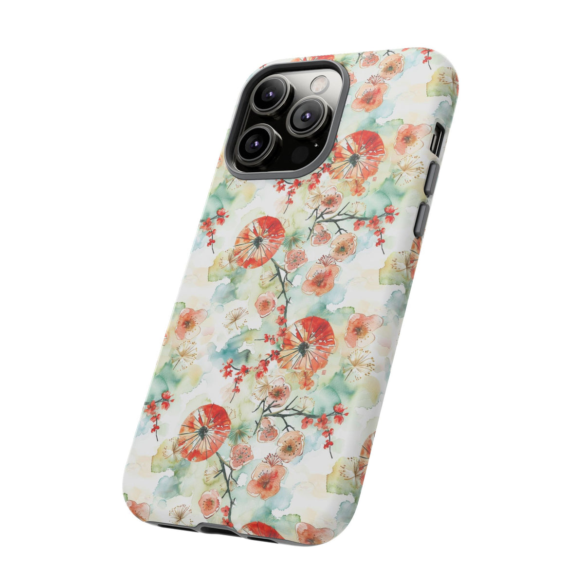 Japanese Pattern Phone Case – Elegant & Timeless Design for Your Phone 042