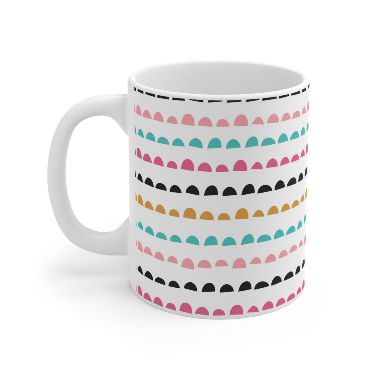 Cute Abstract Doodle Coffee Mug – Fun and Whimsical Drinkware 6