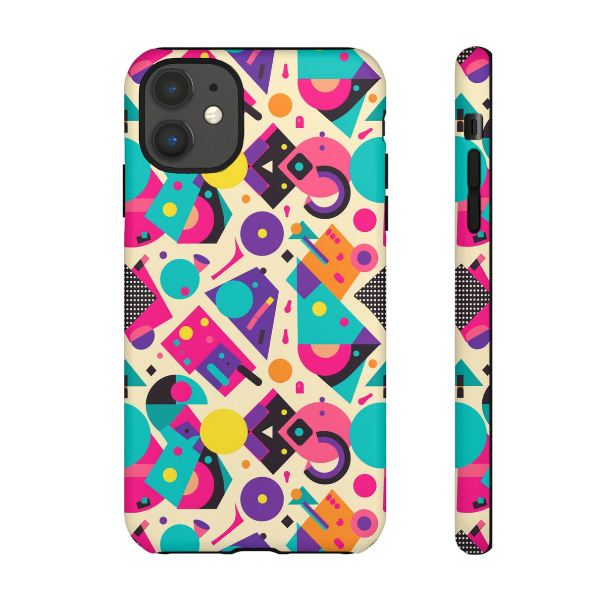 Retro 80s Seamless Phone Case – Vintage Style Meets Modern Protection 199