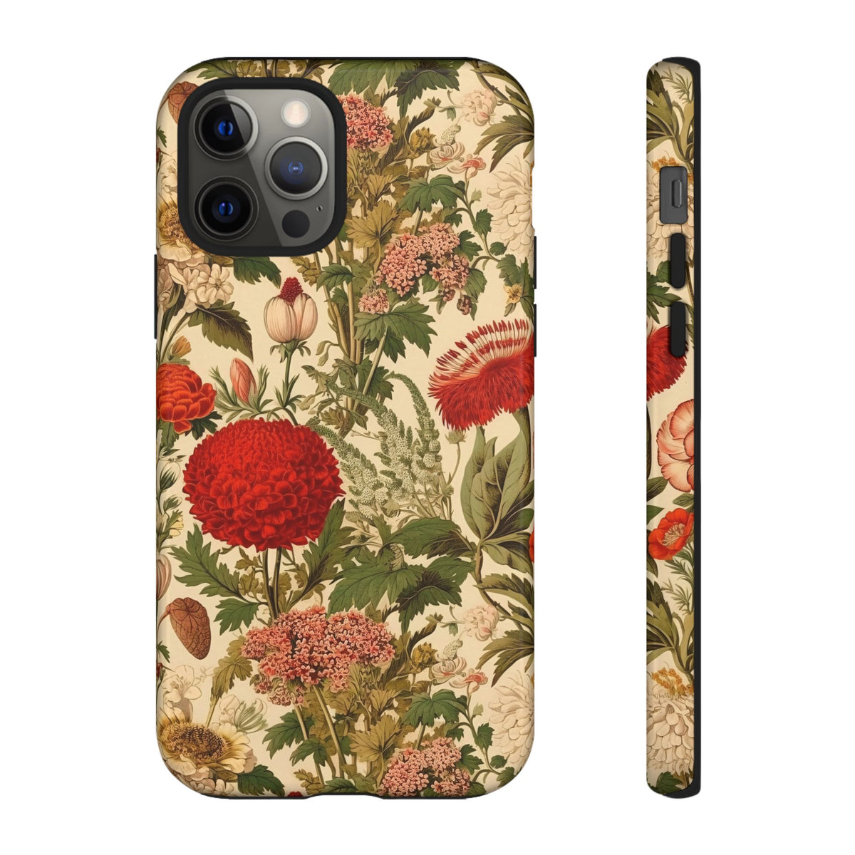 Antique Garden Botanical Phone Case - Vintage Botanical Phone Cover 2