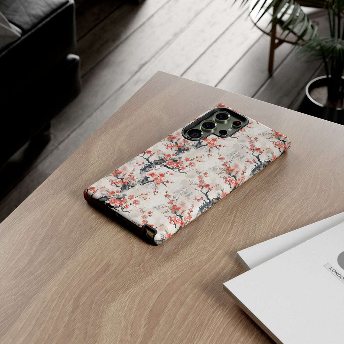 Japanese Pattern Phone Case – Elegant & Timeless Design for Your Phone 034