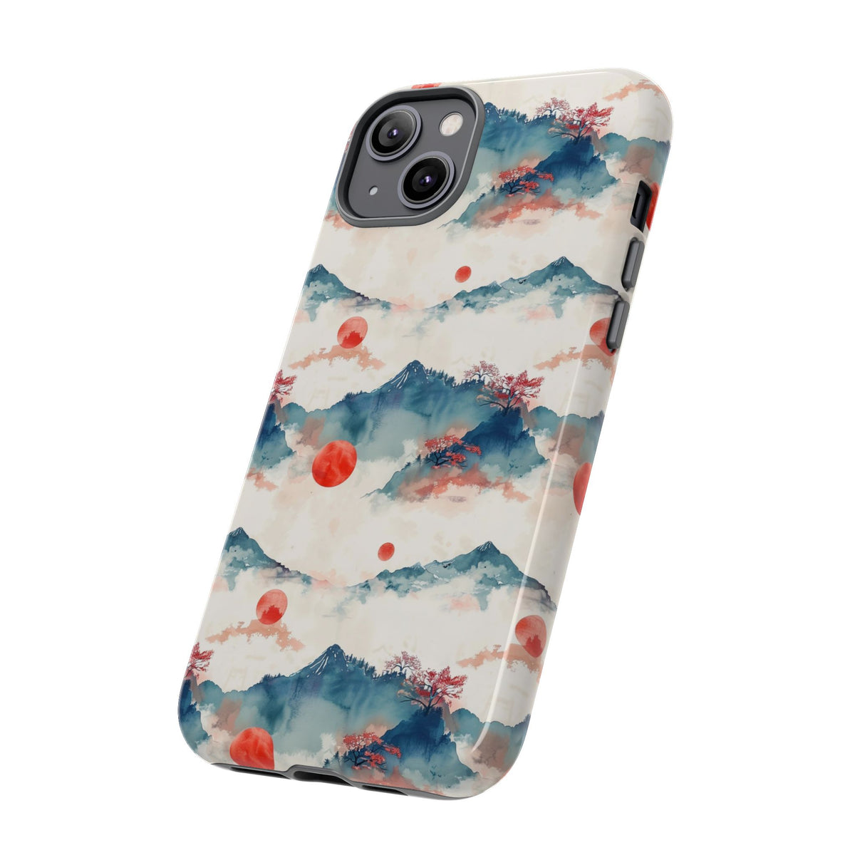 Japanese Pattern Phone Case – Elegant & Timeless Design for Your Phone 477