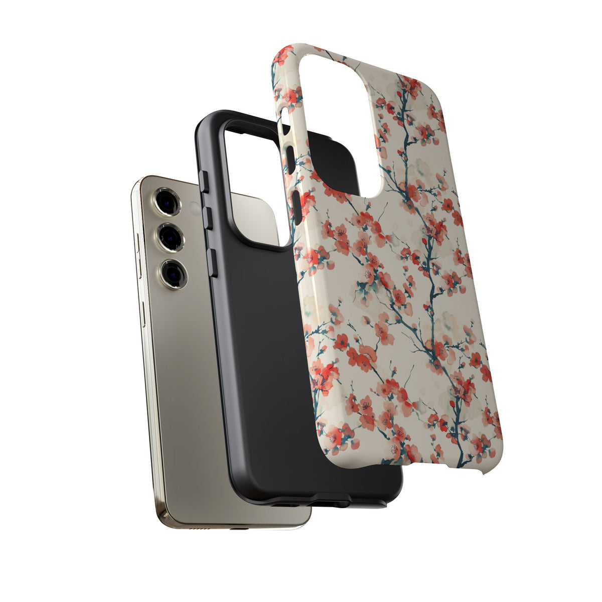 Japanese Pattern Phone Case – Elegant & Timeless Design for Your Phone 463