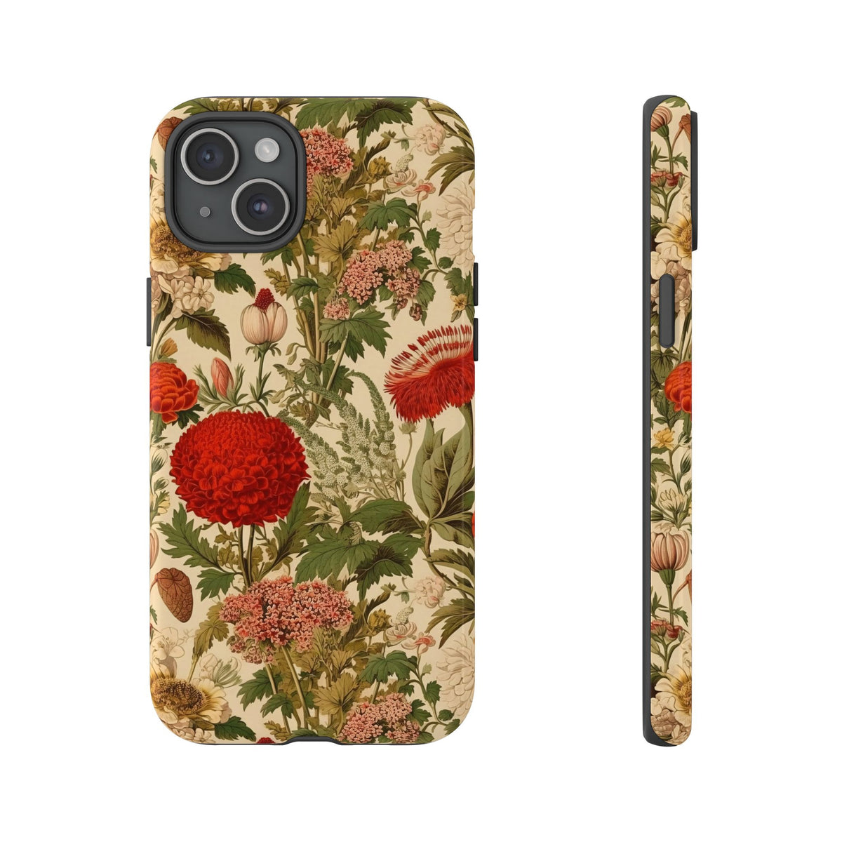 Antique Garden Botanical Phone Case - Vintage Botanical Phone Cover 2