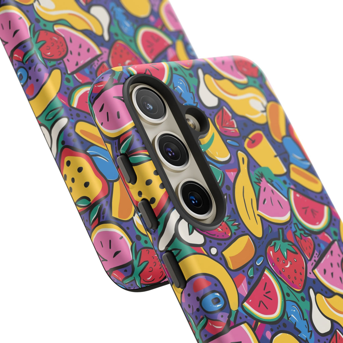 90s Themed Seamless Pattern Phone Case – Embrace Retro Style and Protection 316