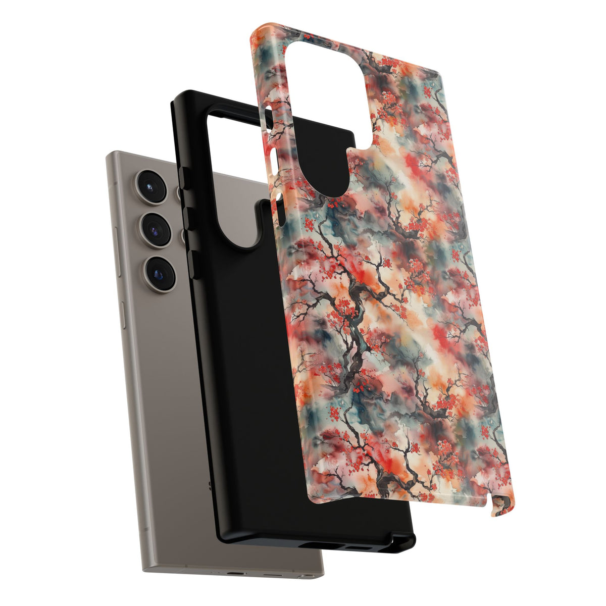 Japanese Pattern Phone Case – Elegant & Timeless Design for Your Phone 020