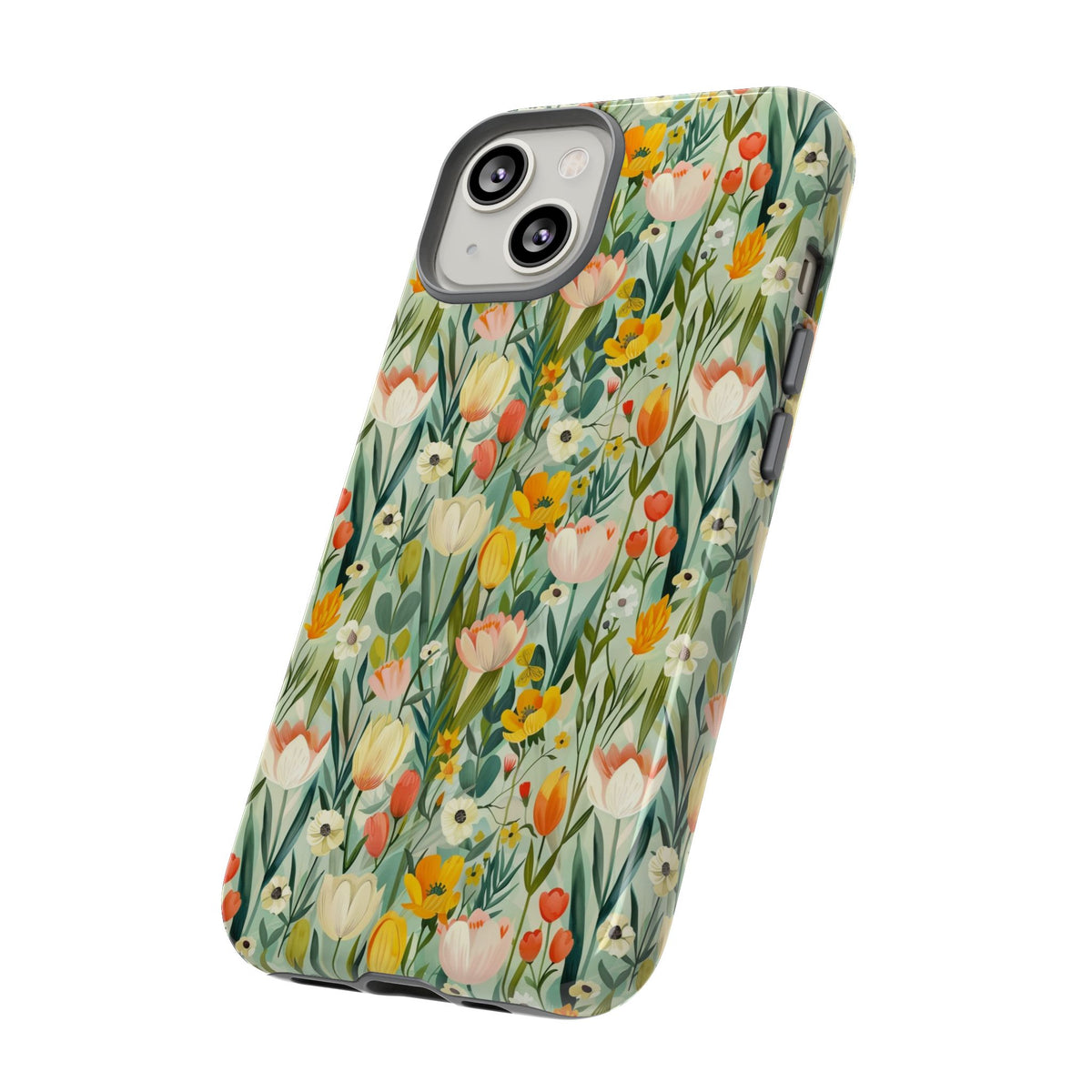 Spring Pattern Phone Case – Fresh & Vibrant Design for Your Phone 396