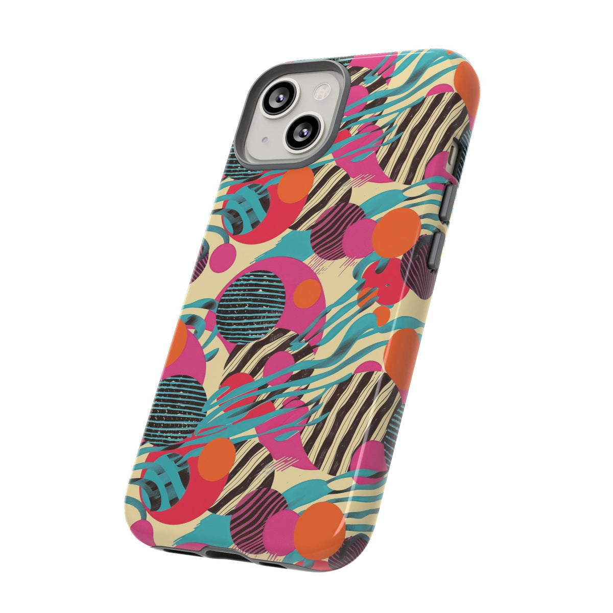 Retro 80s Seamless Phone Case – Vintage Style Meets Modern Protection 167