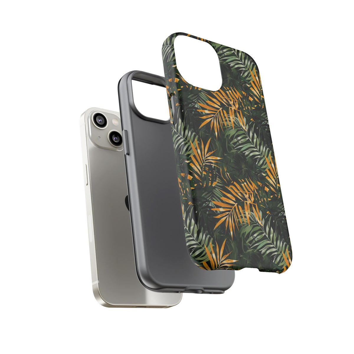 Jungle Pattern Phone Case – Exotic & Lush Design for Your Phone 332