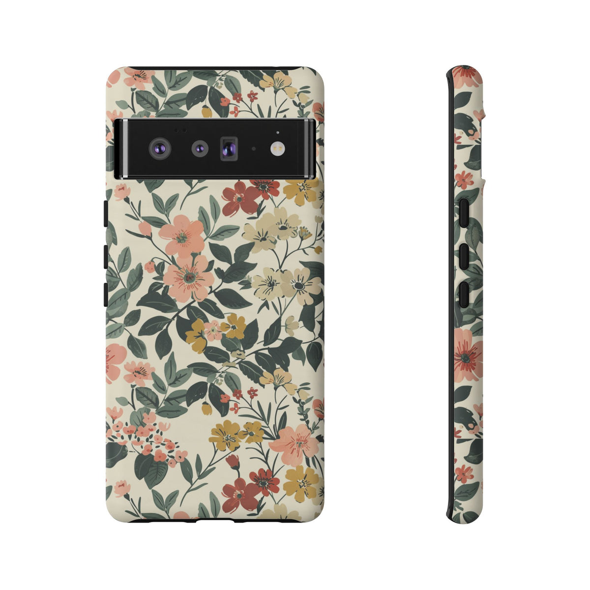 Flower-Themed Phone Case – Elegant Protection with a Floral Twist