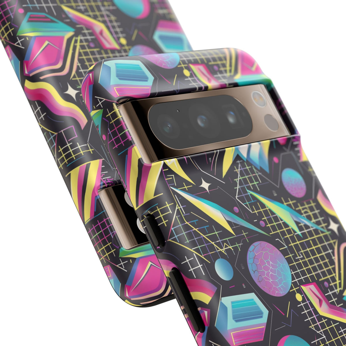 Retro 80s Seamless Phone Case – Vintage Style Meets Modern Protection 086