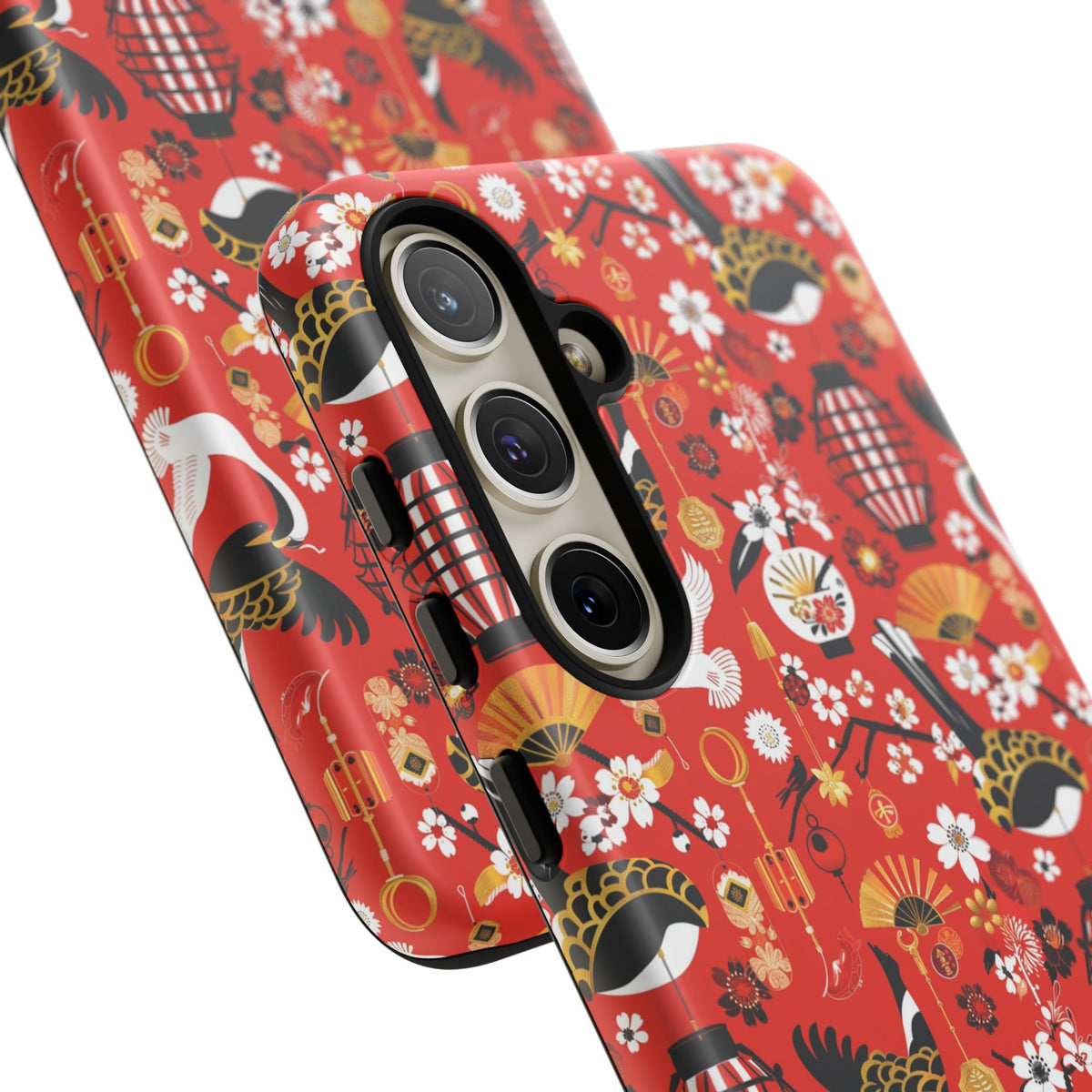 Japanese Pattern Phone Case – Elegant & Timeless Design for Your Phone 056