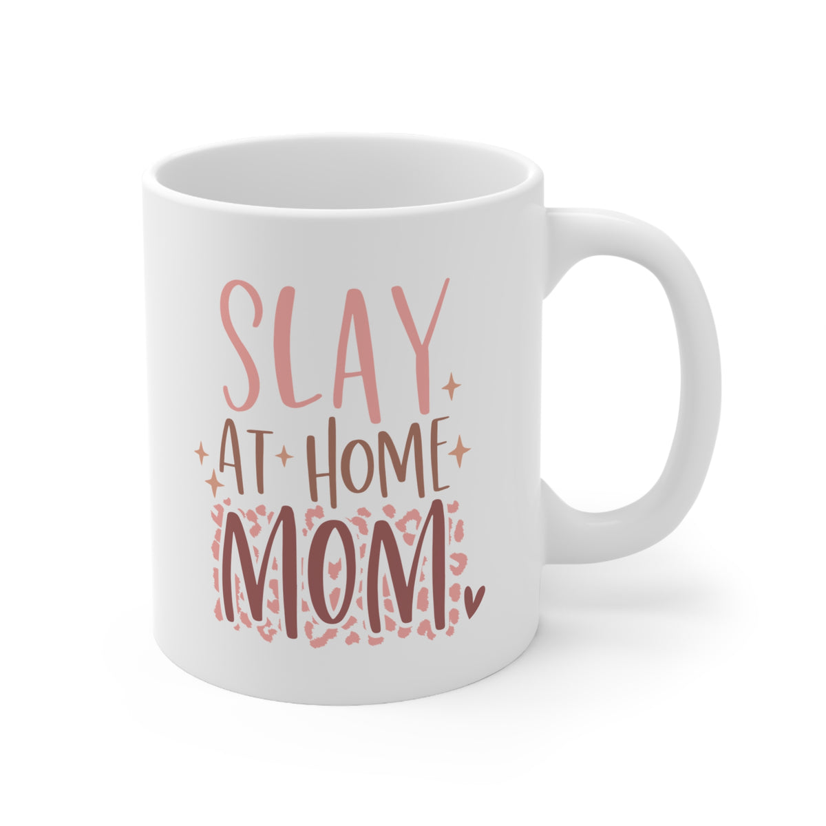 Slay At Home Mom Ceramic Coffee Cups, 11oz