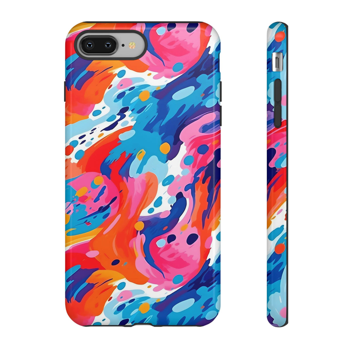 Abstract Painting Design Phone Case – Modern Art-Inspired Phone Cover 4