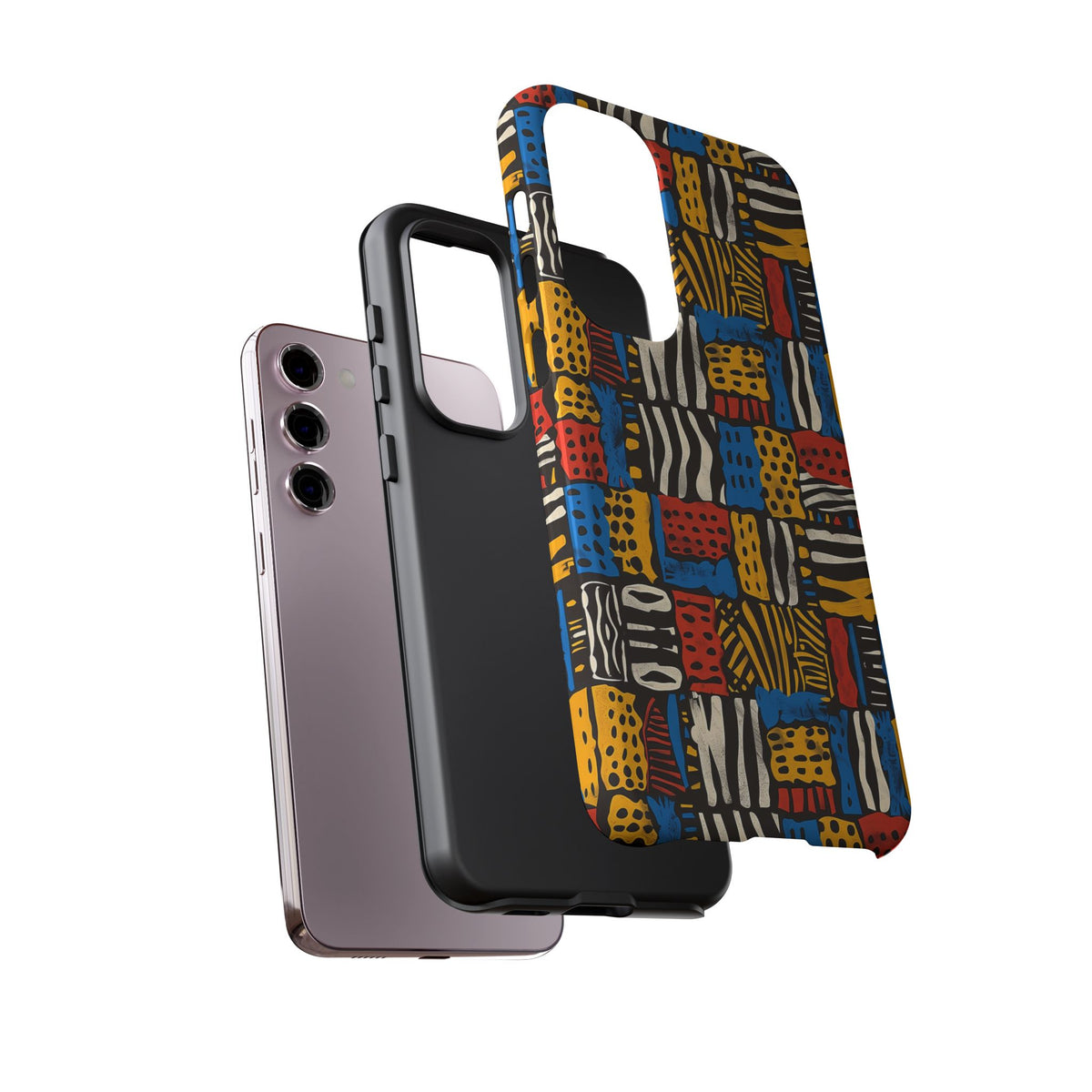 Stylish African Pattern Phone Case – Unique and Vibrant Protection 179