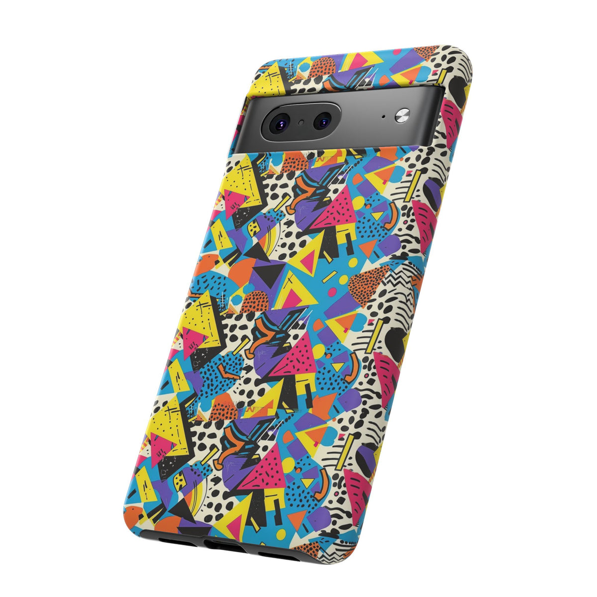 90s Themed Seamless Pattern Phone Case – Embrace Retro Style and Protection 231