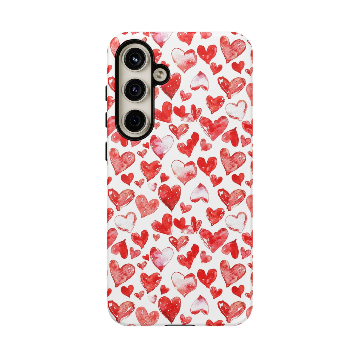 Heart Pattern Phone Case – Stylish & Loving Design for Your Device 813