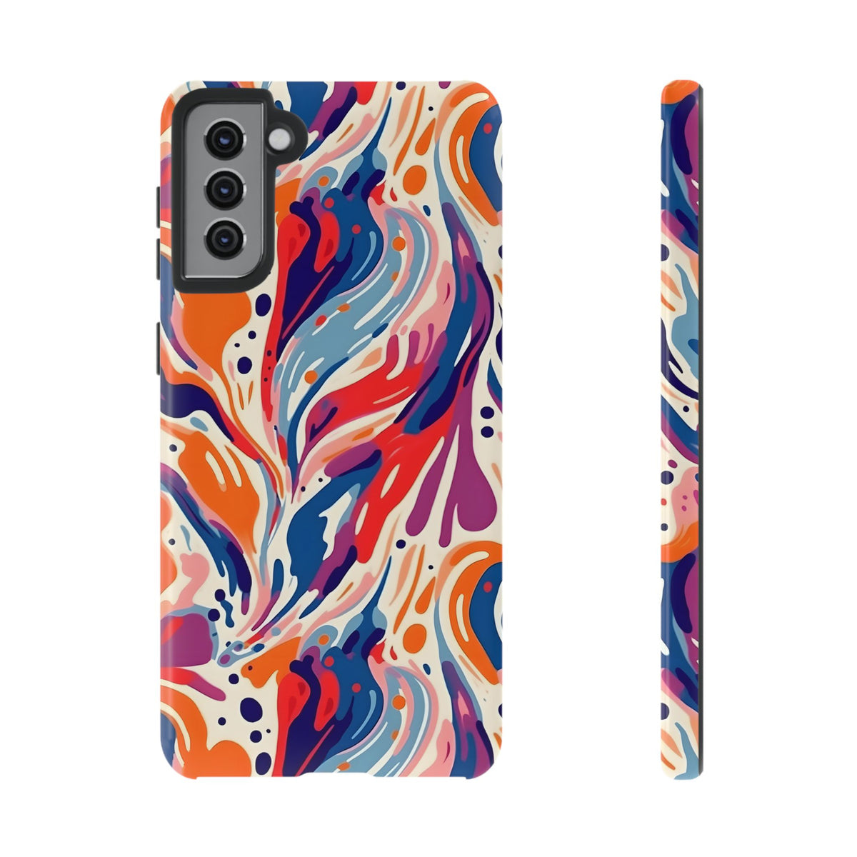 Abstract Painting Design Phone Case – Modern Art-Inspired Phone Cover 6