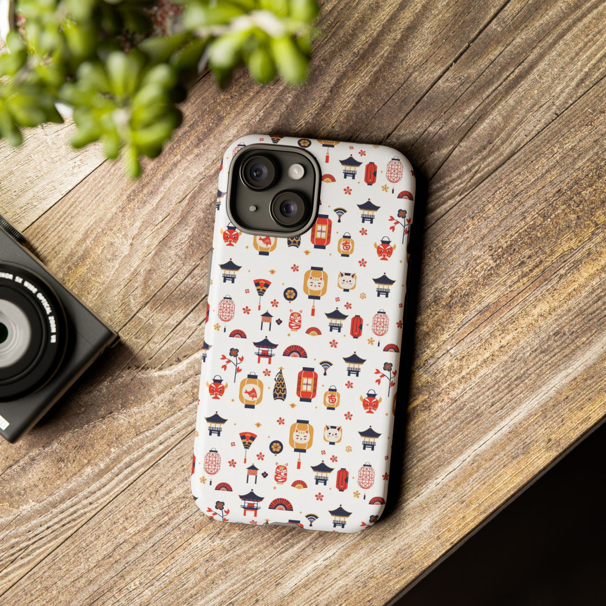 Japanese Pattern Phone Case – Elegant & Timeless Design for Your Phone 121