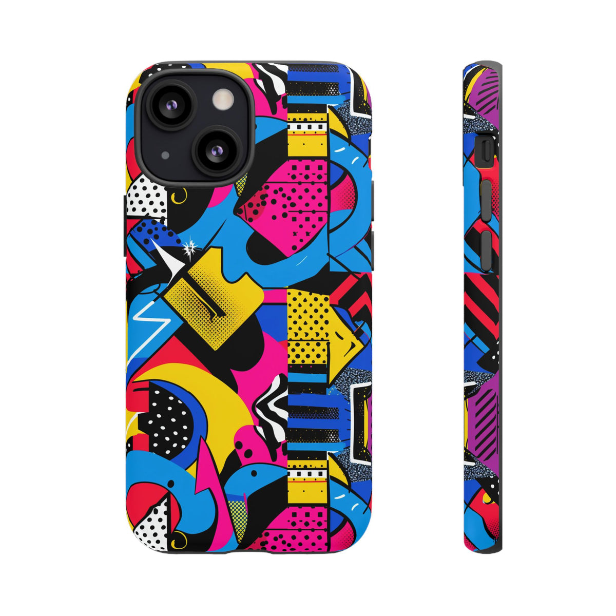 Retro 80s Seamless Phone Case – Vintage Style Meets Modern Protection