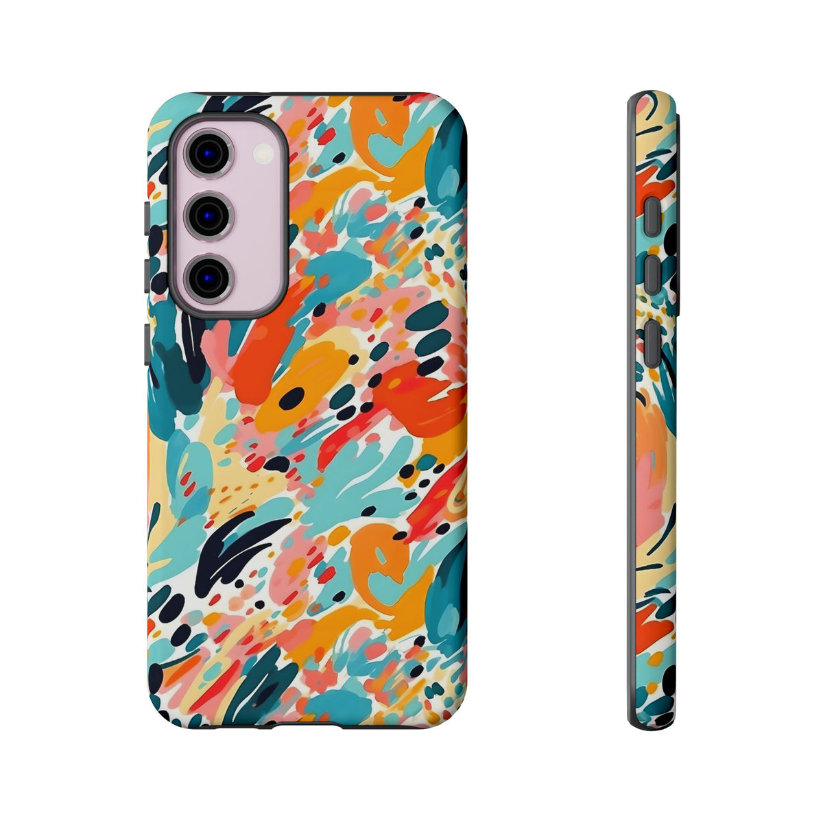 Abstract Painting Design Phone Case – Modern Art-Inspired Phone Cover 7