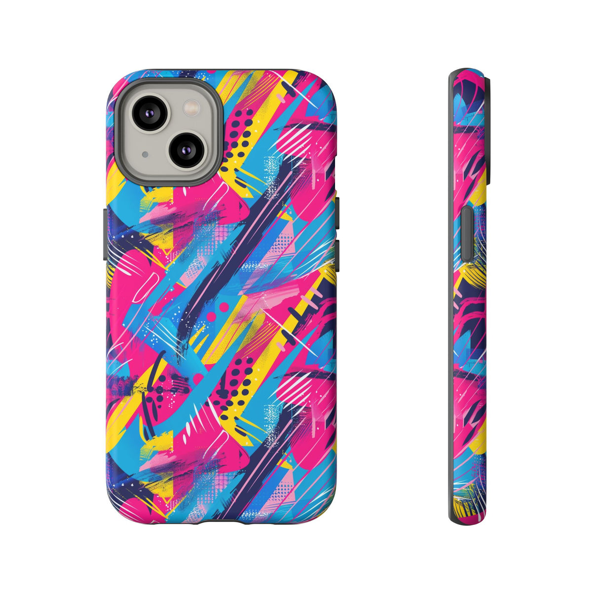 Retro 80s Seamless Phone Case – Vintage Style Meets Modern Protection 103