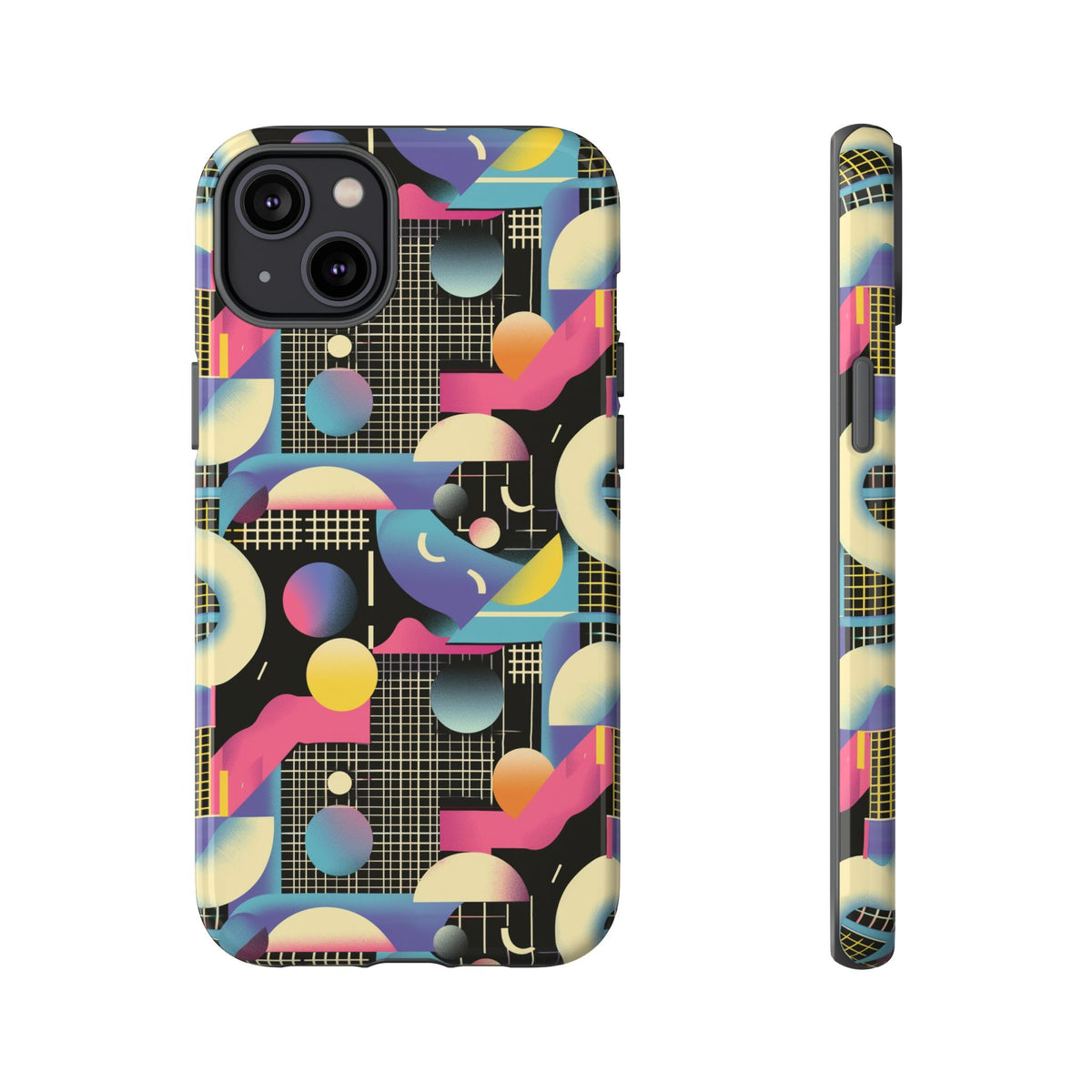 Retro 80s Seamless Phone Case – Vintage Style Meets Modern Protection 227