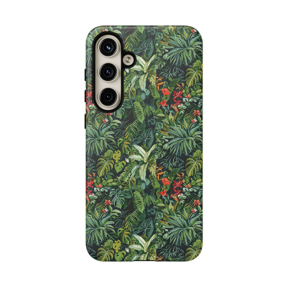 Jungle Pattern Phone Case – Exotic & Lush Design for Your Phone 323