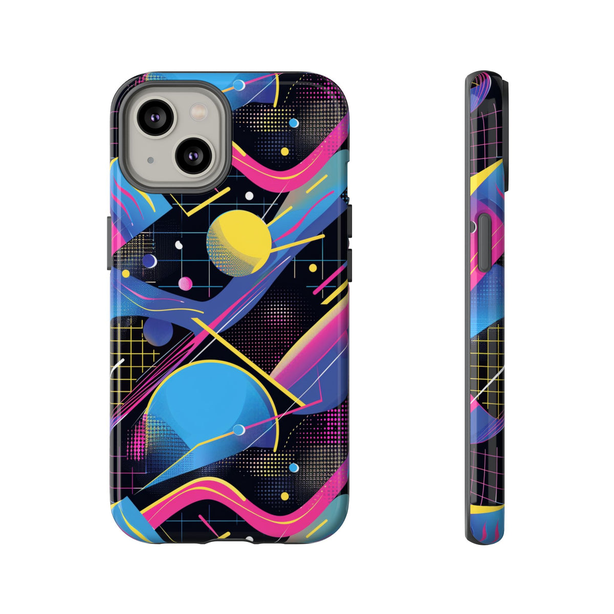 Retro 80s Seamless Phone Case – Vintage Style Meets Modern Protection 14