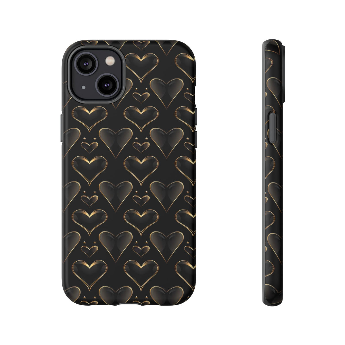 Heart Pattern Phone Case – Stylish & Loving Design for Your Device 362