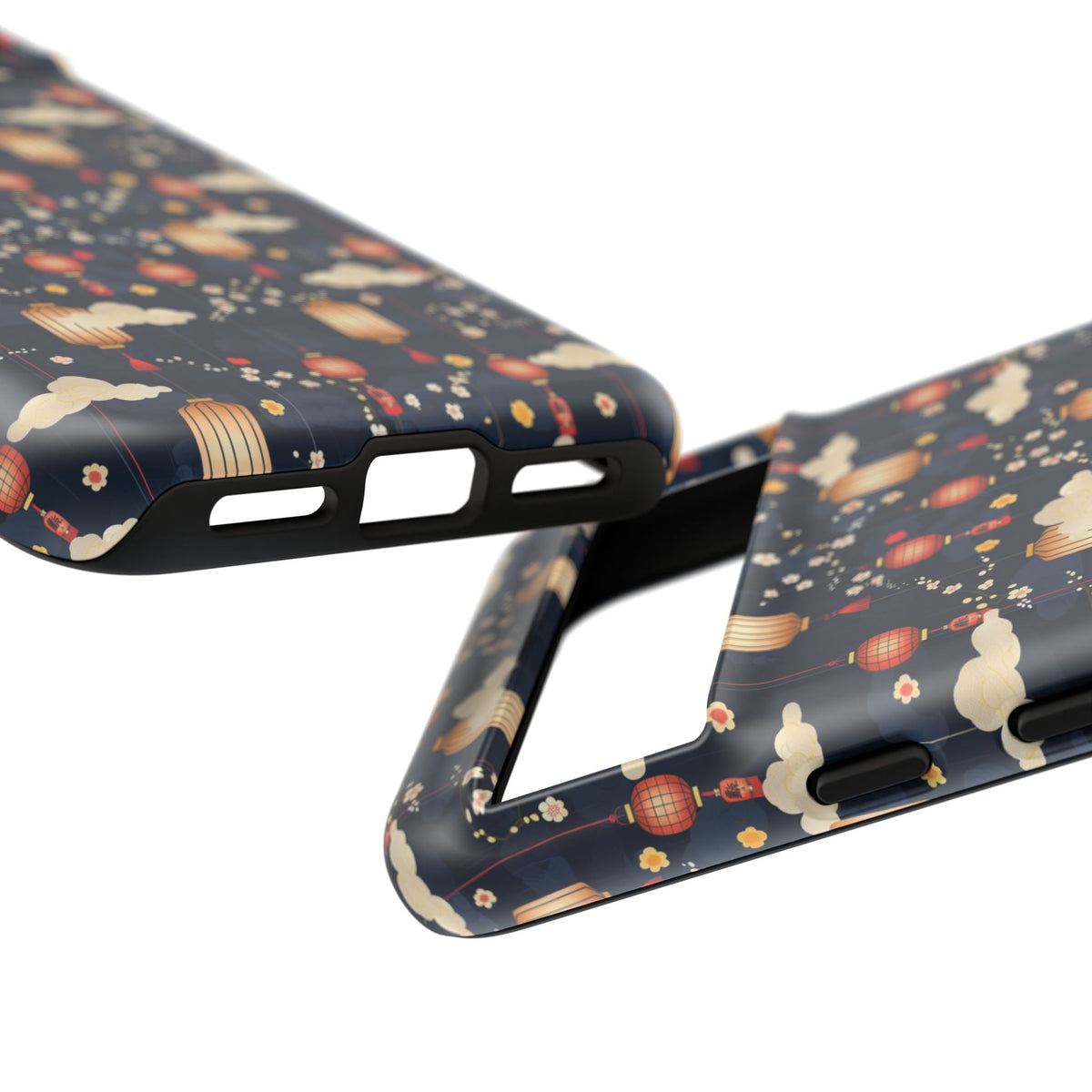 Japanese Pattern Phone Case – Elegant & Timeless Design for Your Phone 470