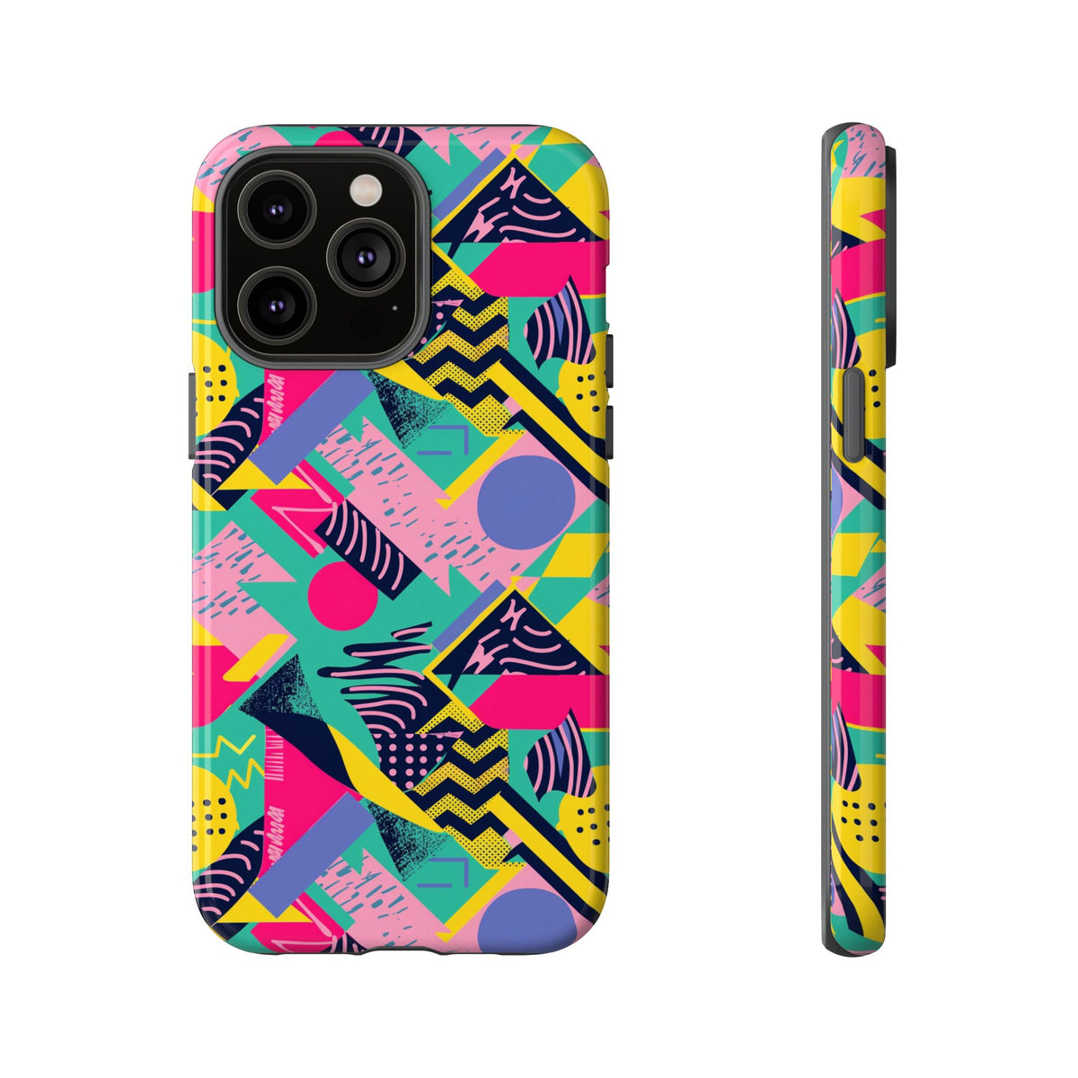 Retro 80s Seamless Phone Case – Vintage Style Meets Modern Protection 078