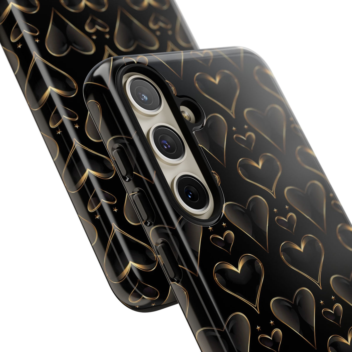 Heart Pattern Phone Case – Stylish & Loving Design for Your Device 362