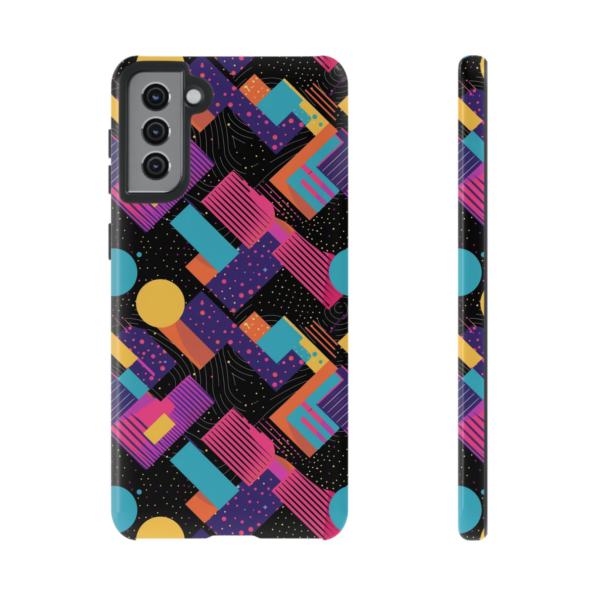 Retro 80s Seamless Phone Case – Vintage Style Meets Modern Protection 088