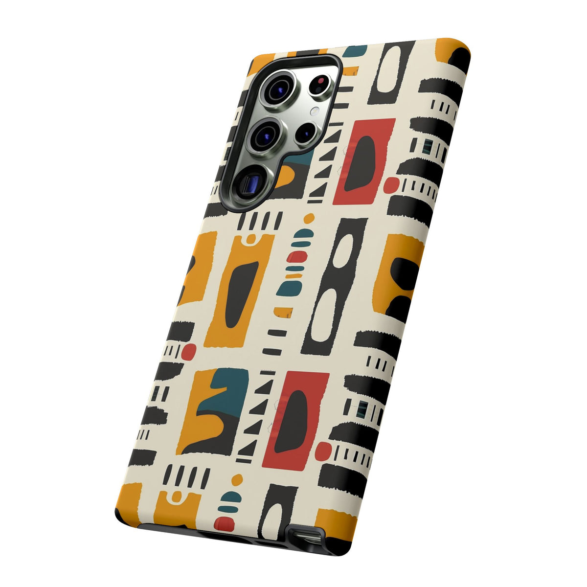 Stylish African Pattern Phone Case – Unique and Vibrant Protection 260