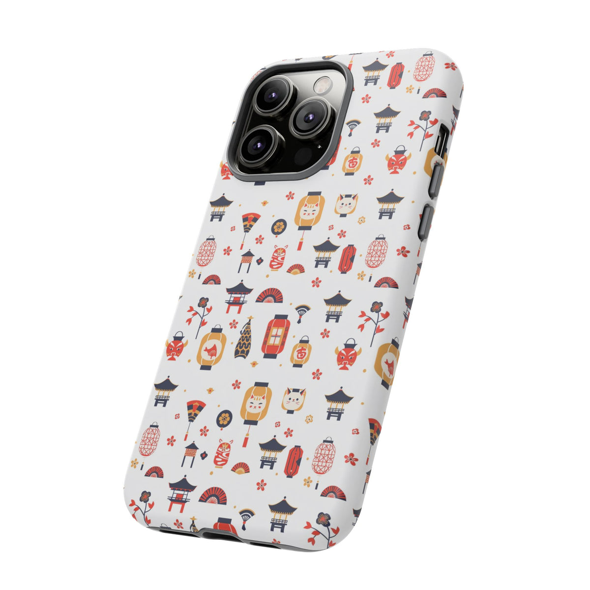 Japanese Pattern Phone Case – Elegant & Timeless Design for Your Phone 121