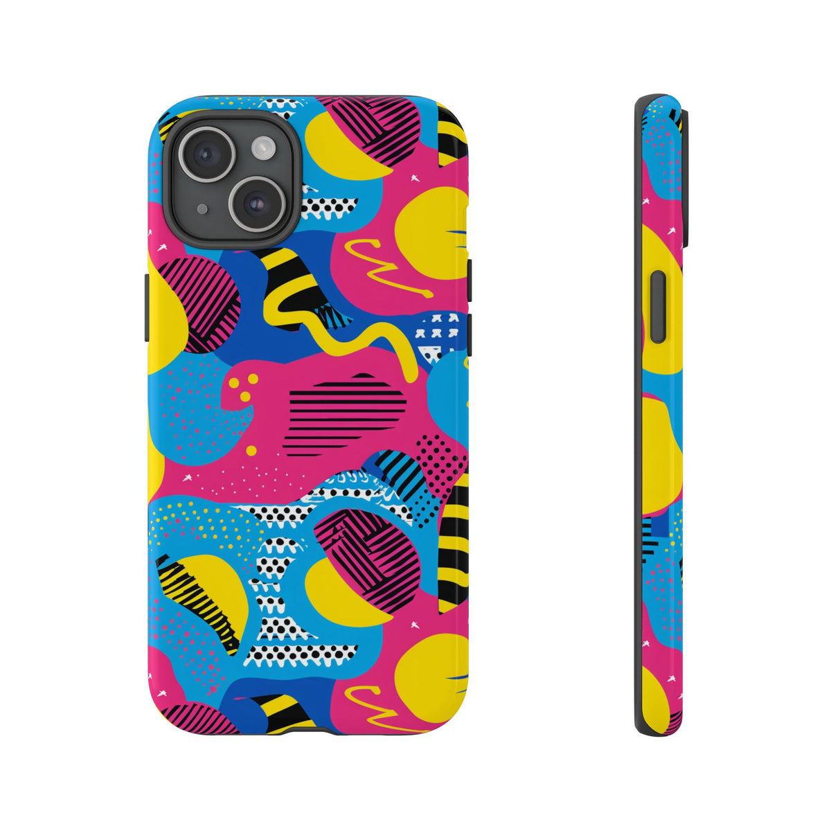 Retro 80s Seamless Phone Case – Vintage Style Meets Modern Protection 22