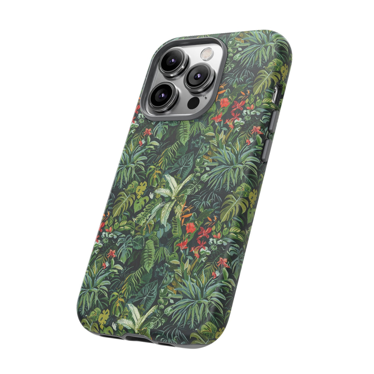 Jungle Pattern Phone Case – Exotic & Lush Design for Your Phone 323