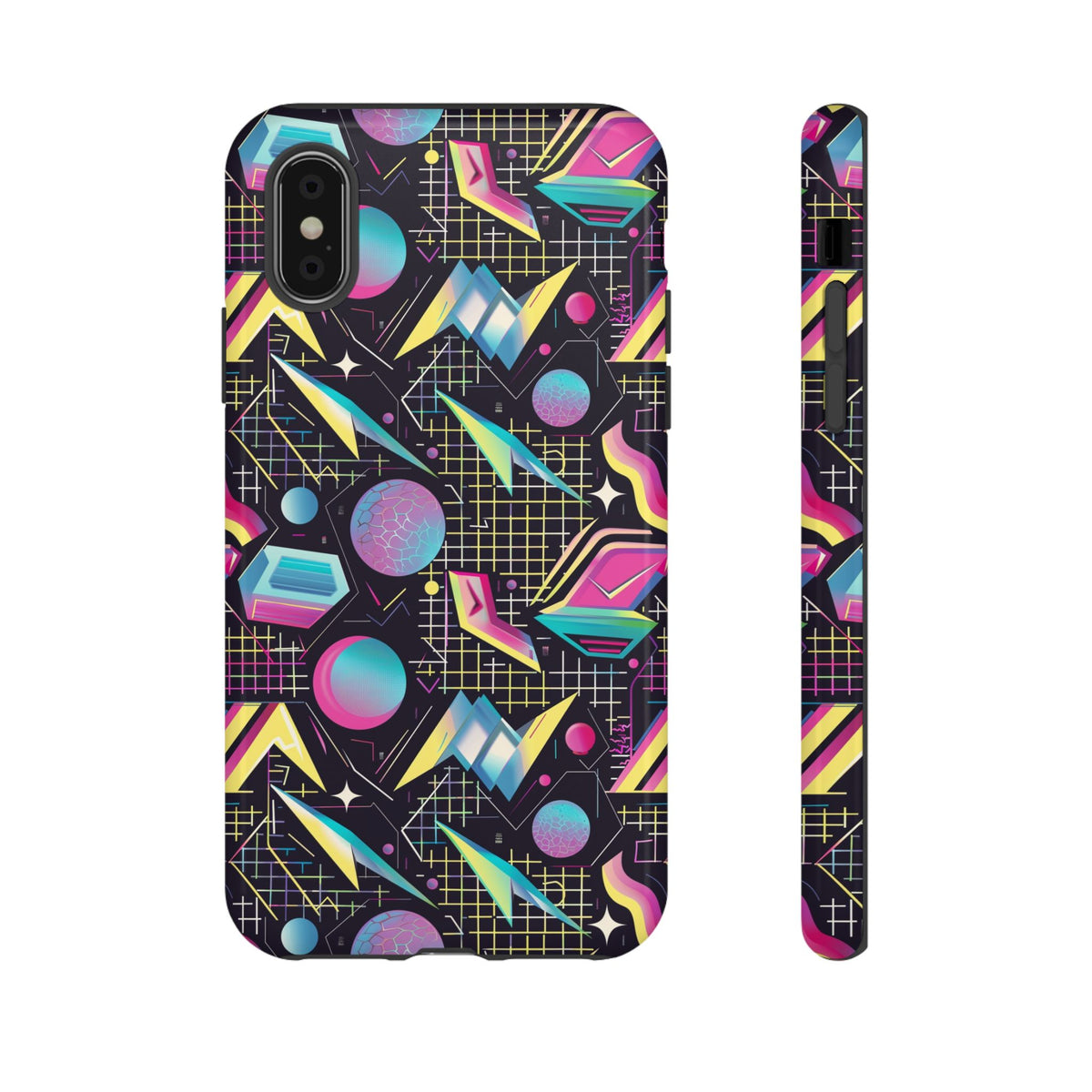 Retro 80s Seamless Phone Case – Vintage Style Meets Modern Protection 086