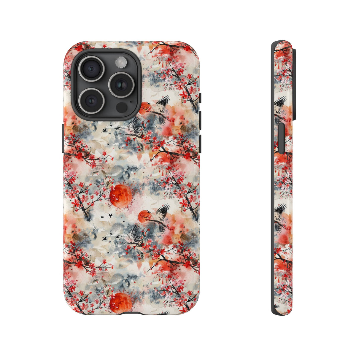 Japanese Pattern Phone Case – Elegant & Timeless Design for Your Phone 110