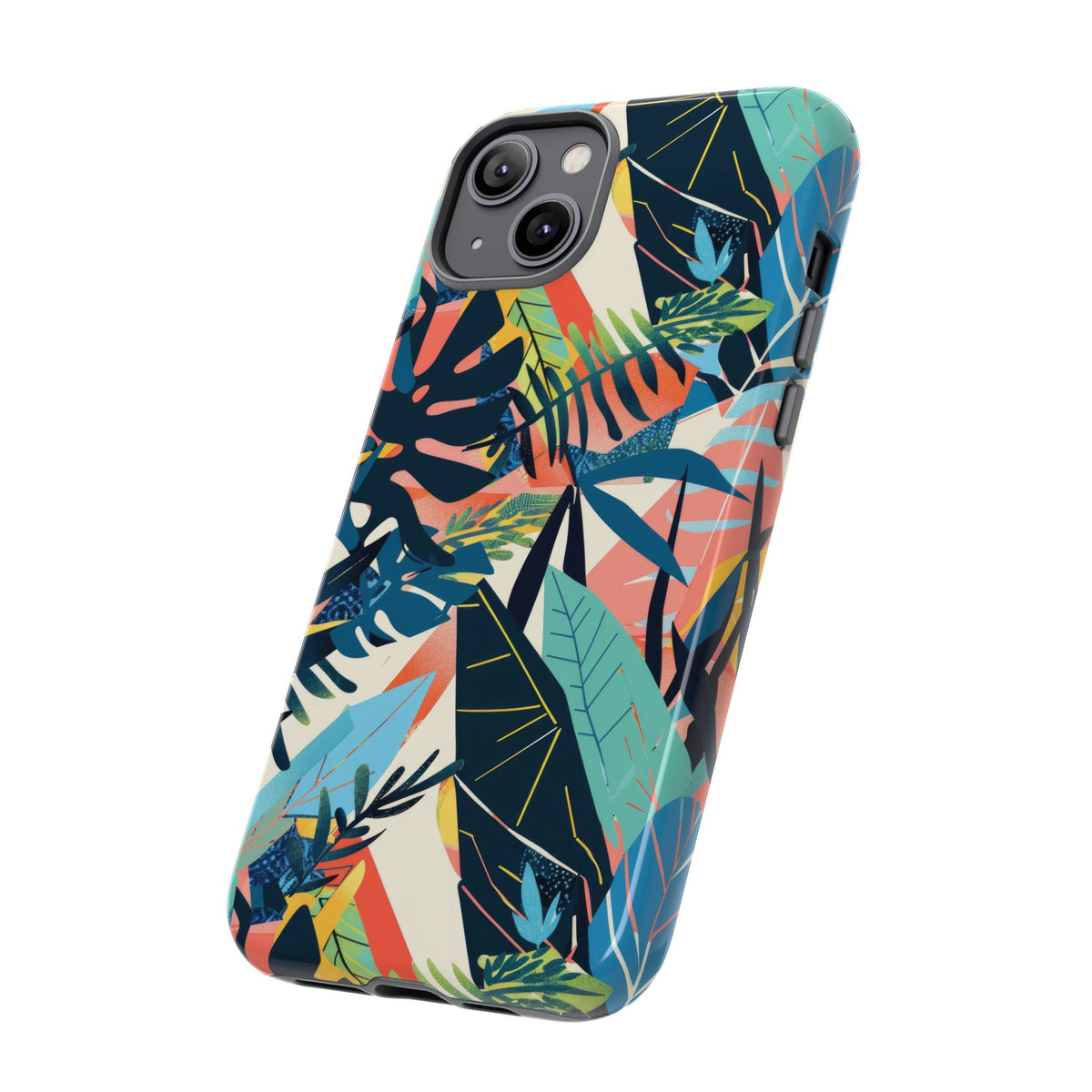 Jungle Collage Phone Case – Vibrant & Durable