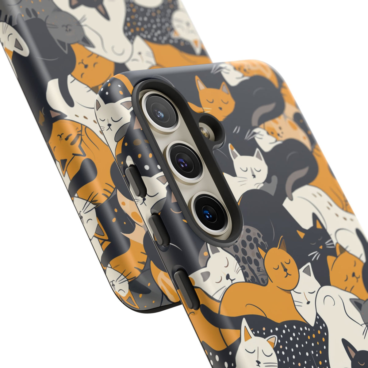 Seamless Cat Pattern Design Phone Case – Playful and Stylish Cat-Themed Phone Cover 2