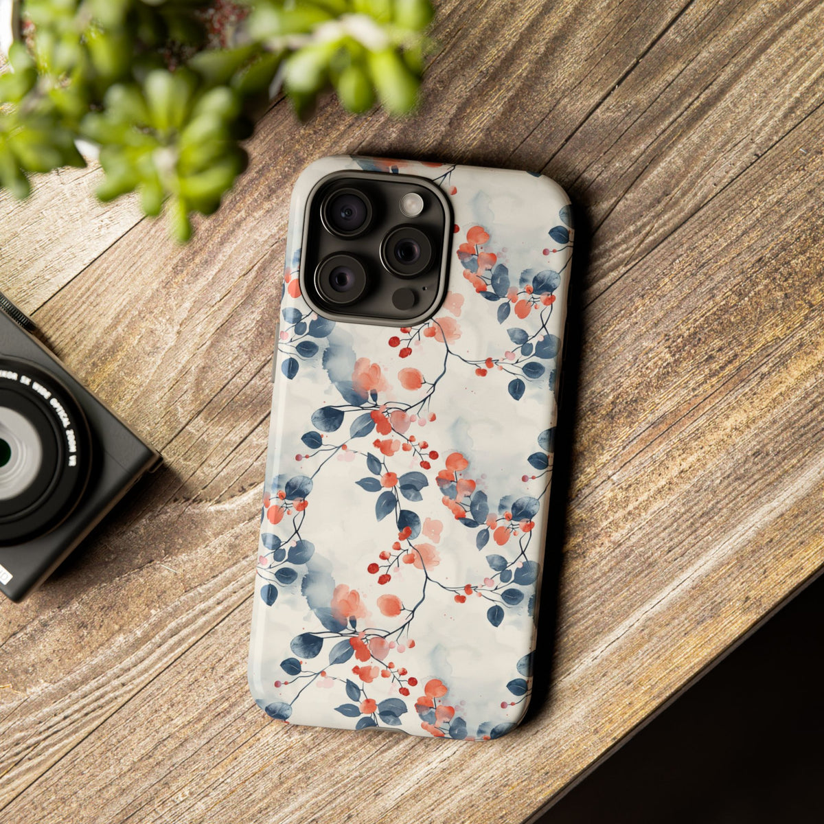 Japanese Pattern Phone Case – Elegant & Timeless Design for Your Phone 500