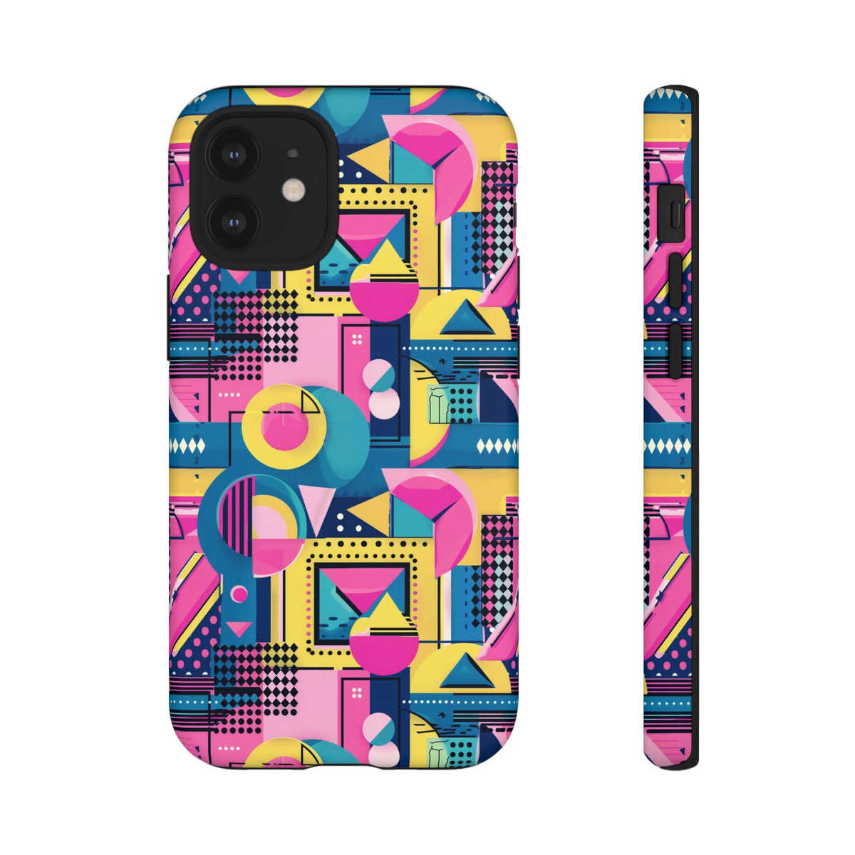 Retro 80s Seamless Phone Case – Vintage Style Meets Modern Protection 090