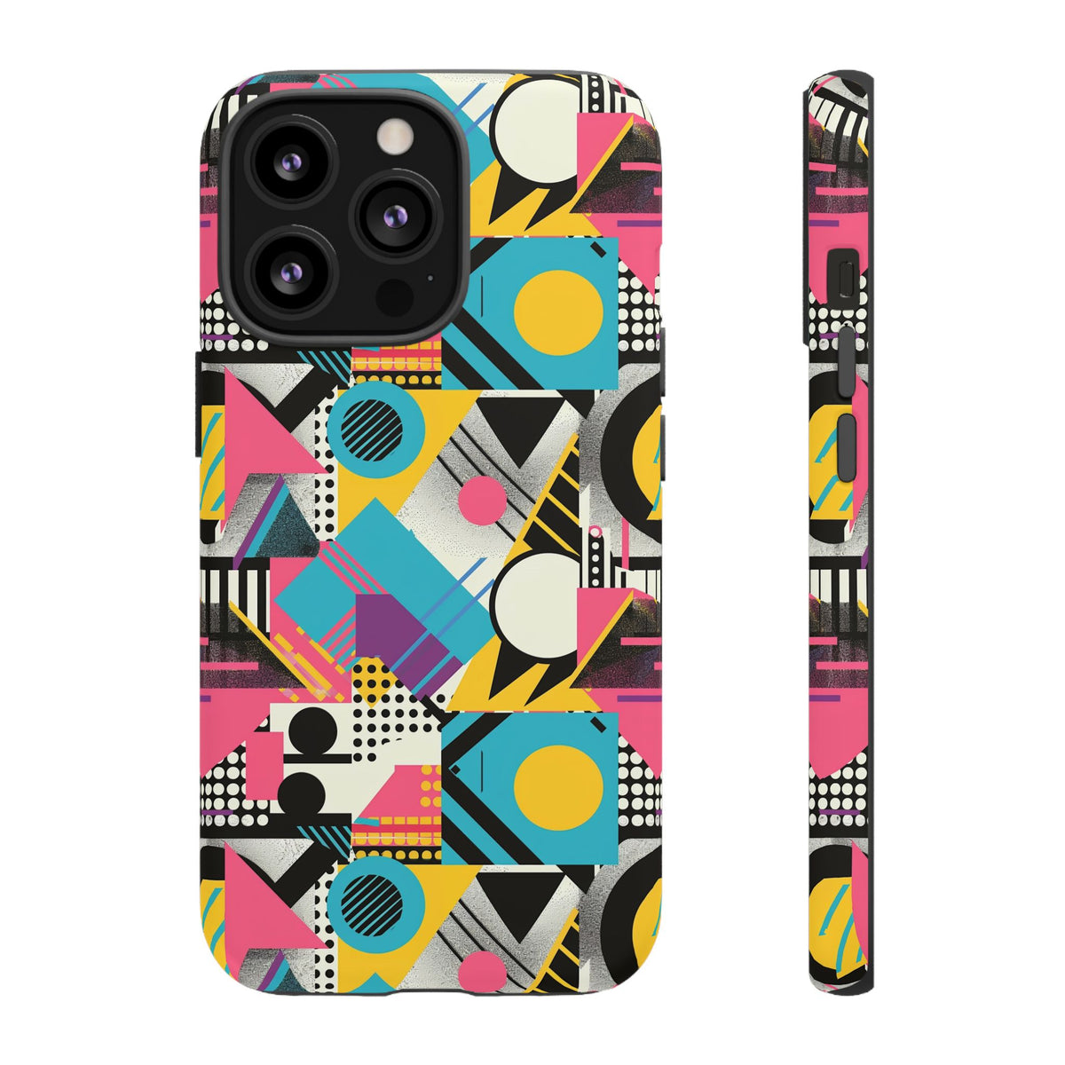 Retro 80s Seamless Phone Case – Vintage Style Meets Modern Protection 156