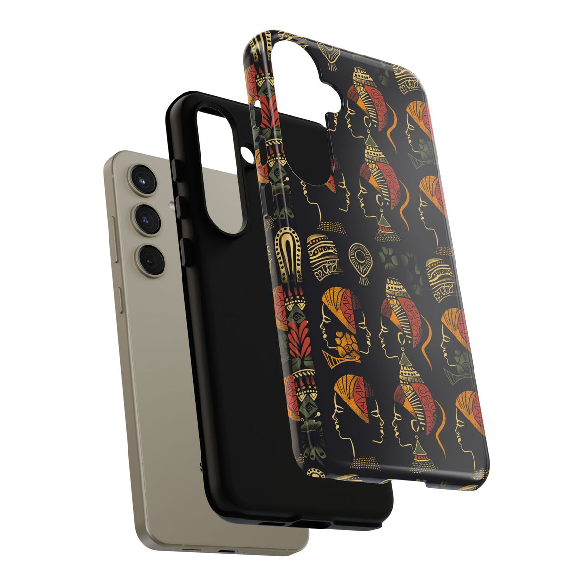 Stylish African Pattern Phone Case – Unique and Vibrant Protection 244