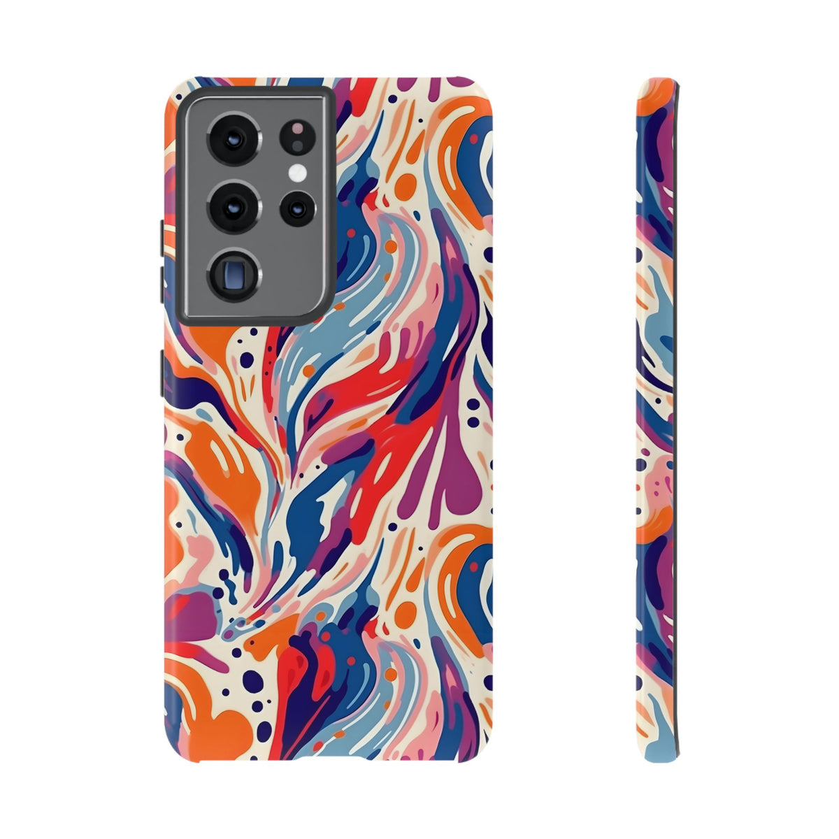 Abstract Painting Design Phone Case – Modern Art-Inspired Phone Cover 6